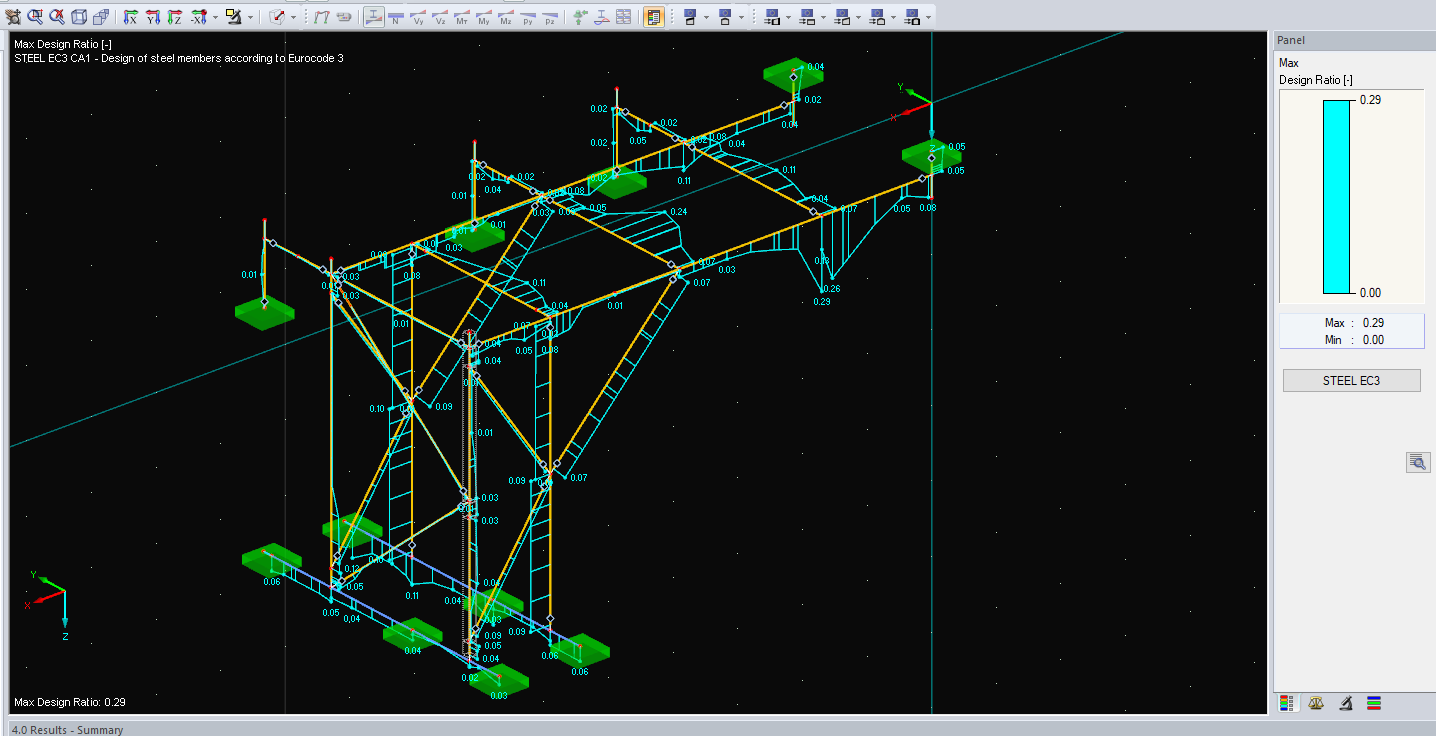 Modular Steel (9/10) Designing it with 3D structural analysis program